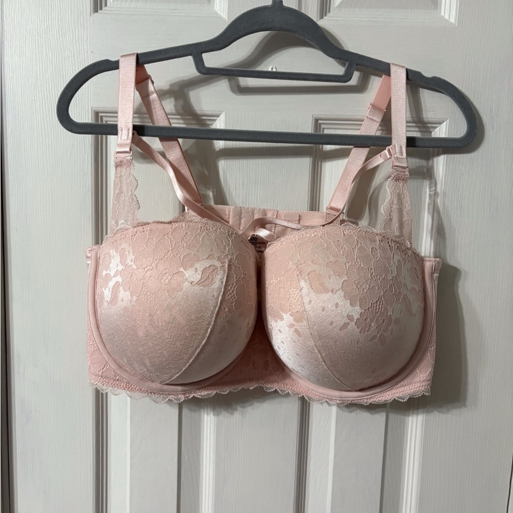 Torrid Blush Lace Push-Up Bra